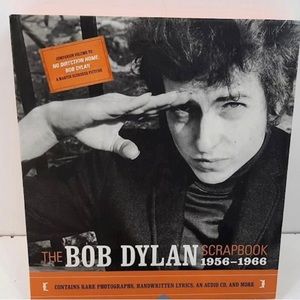 Bob Dylan Scrapbook 1956-1966 Book w/CD Interviews & Covers 2005 Collectable